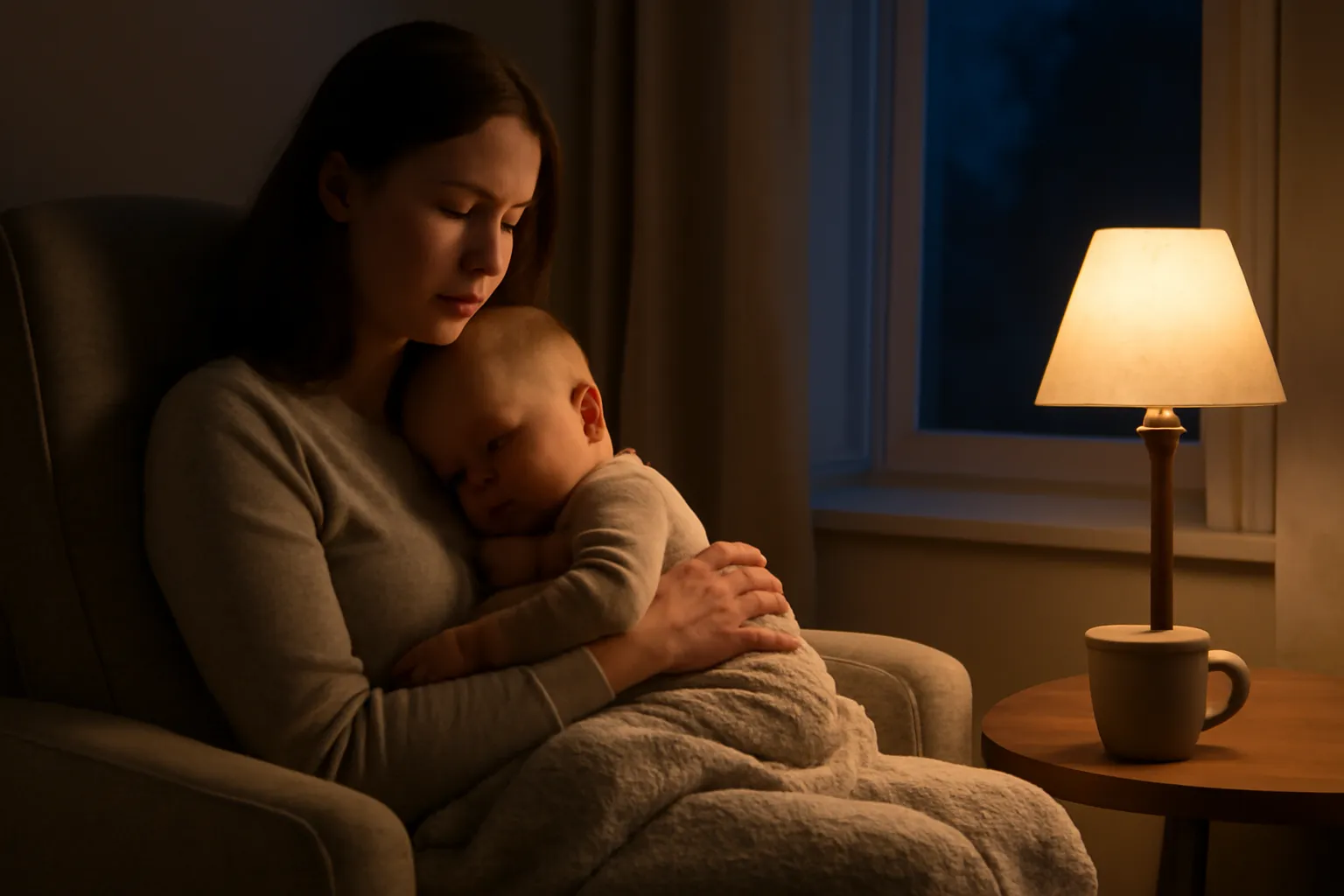 Sono do bebê e saúde mental materna: como a privação de sono afeta o bem‑estar e o que fazer