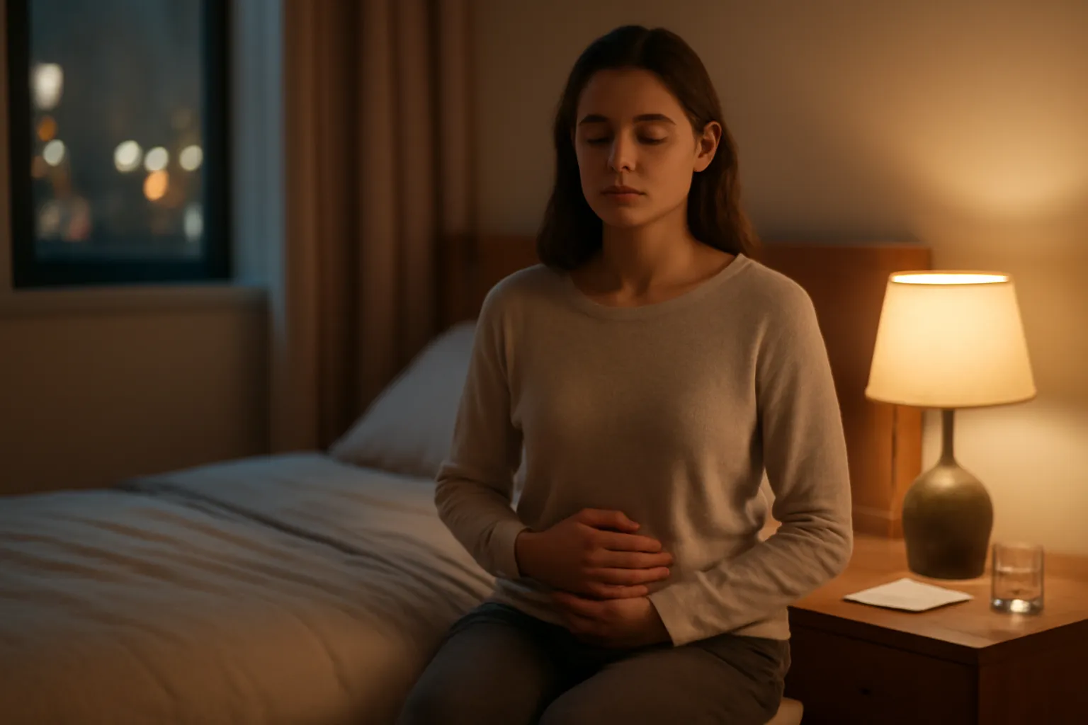 Exercícios de atenção plena e autoaceitação para reduzir ativação antes de dormir