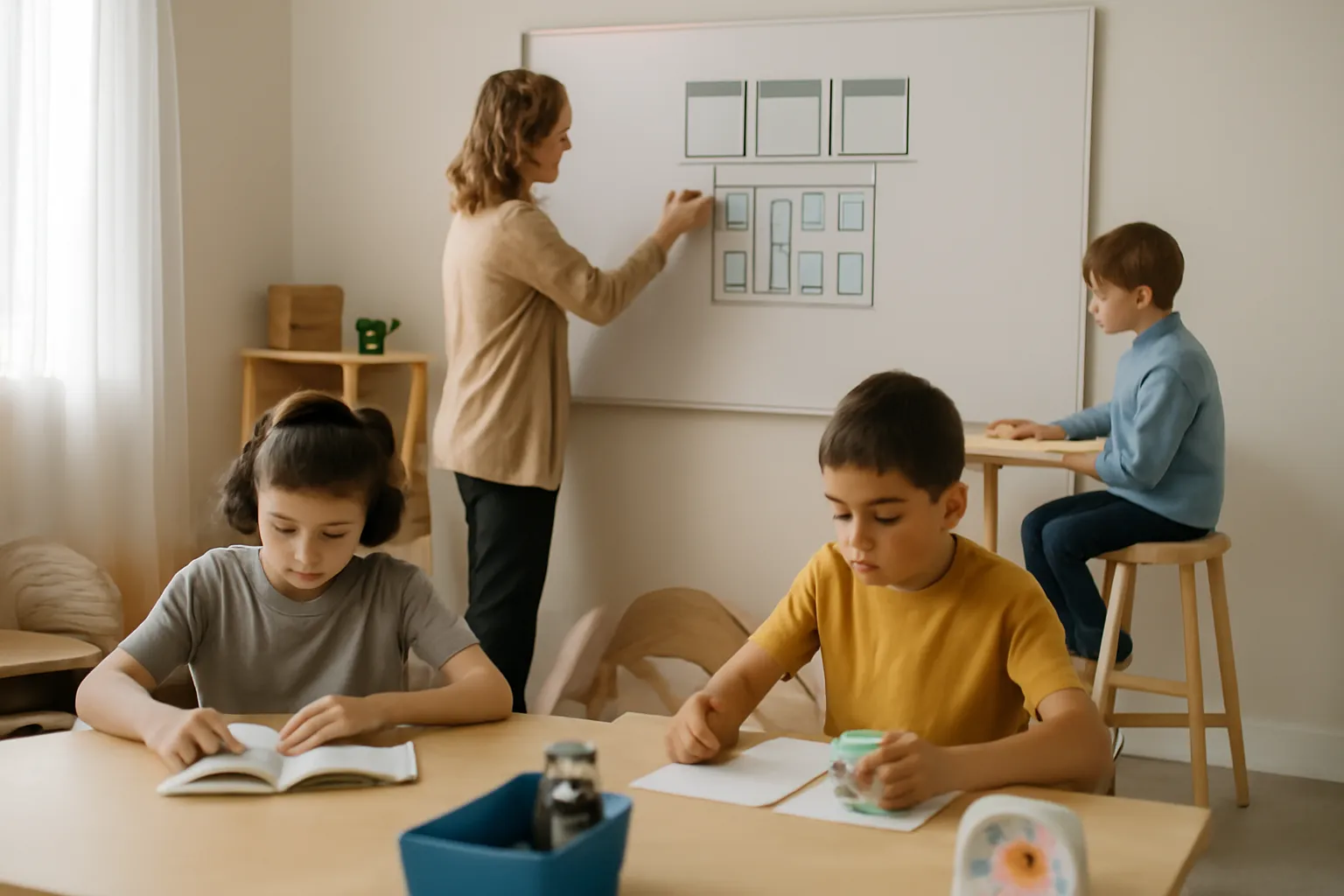 Estratégias inclusivas para turmas mistas: TDAH, TEA e altas habilidades na mesma sala